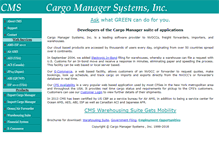 Tablet Screenshot of cargomanager.com